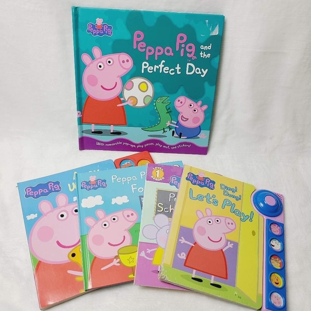 5 PEPPA PIG books